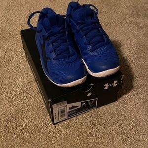 Under Armour Kids Royal Blue Sneakers